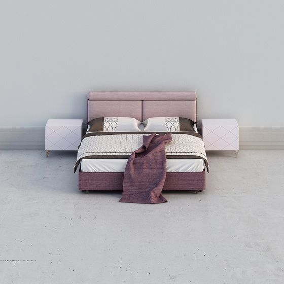 HNGC00606009 - Giường đôi hiện đại