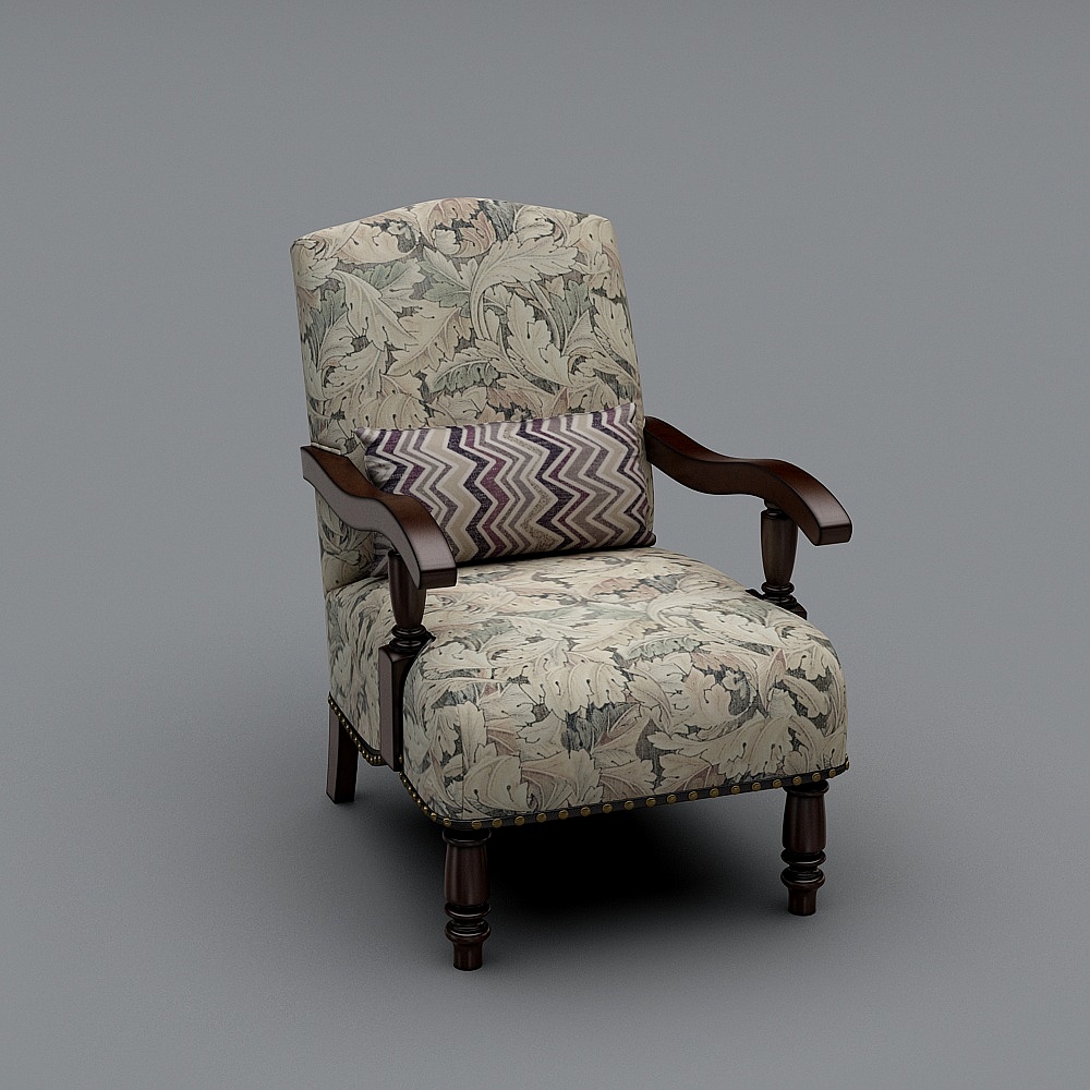 Taiyuan (TY) M-18 single chair (plain flower)