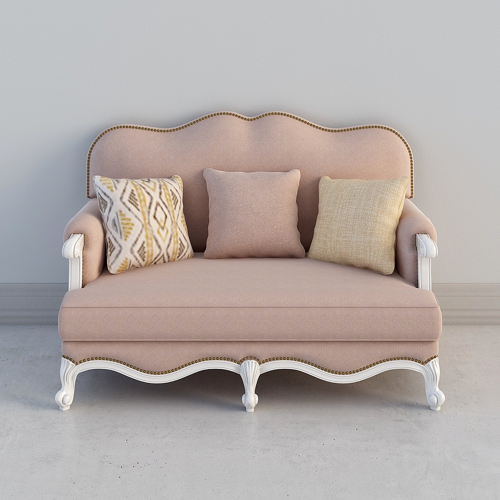 R4046 Fabric Sofa Double (Model C)