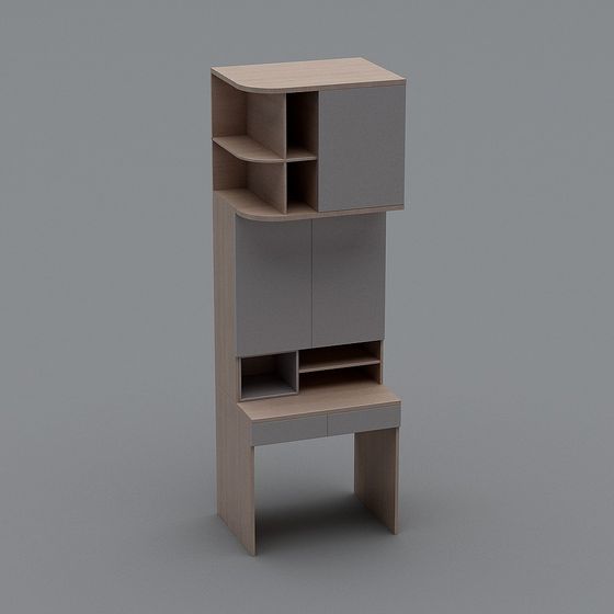 Urban Shelf 3D model for Modern Aesthetics