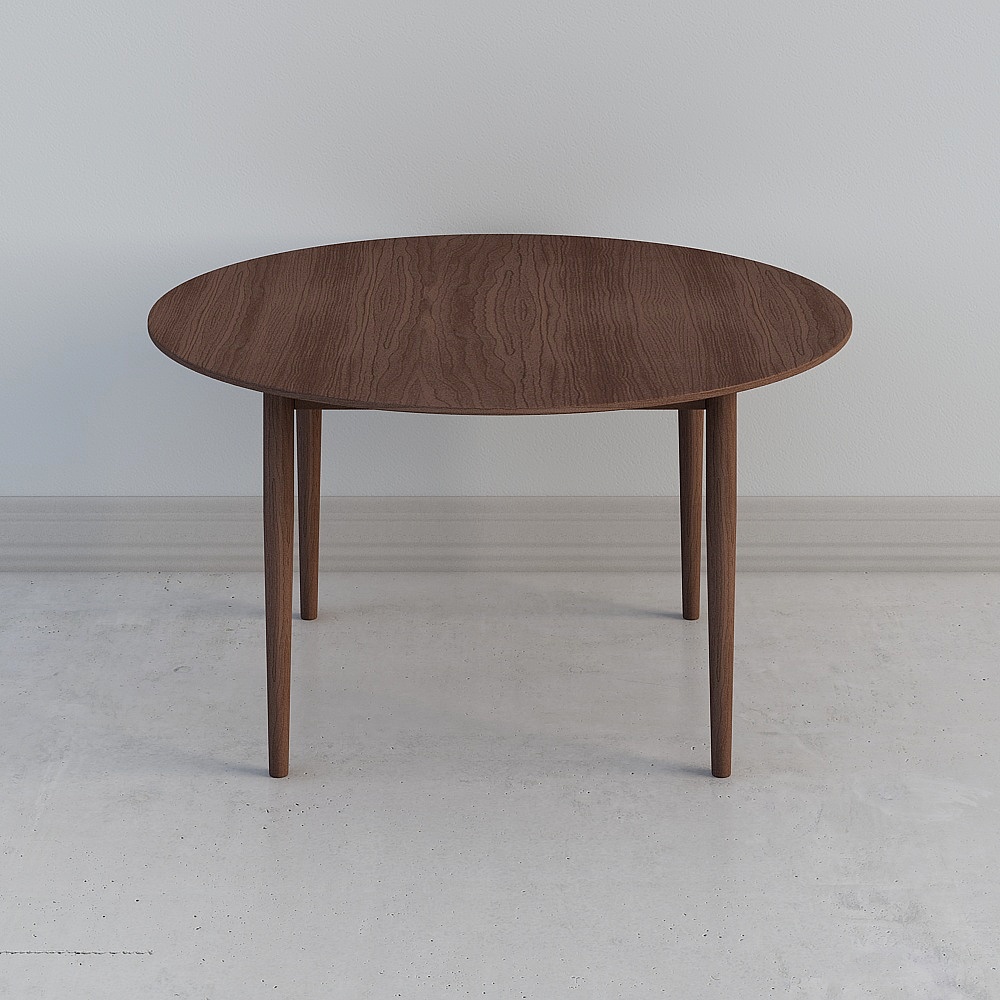 Stylish Round Table 3D model for Modern Interiors