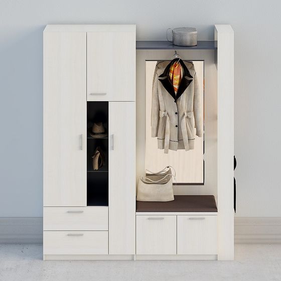 Urban Entryway Cabinet 3D model