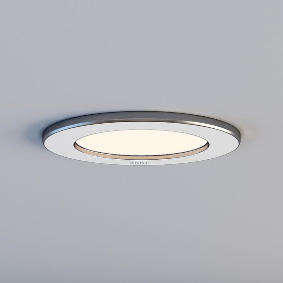 Minimalist Embedded LED Light 3D model