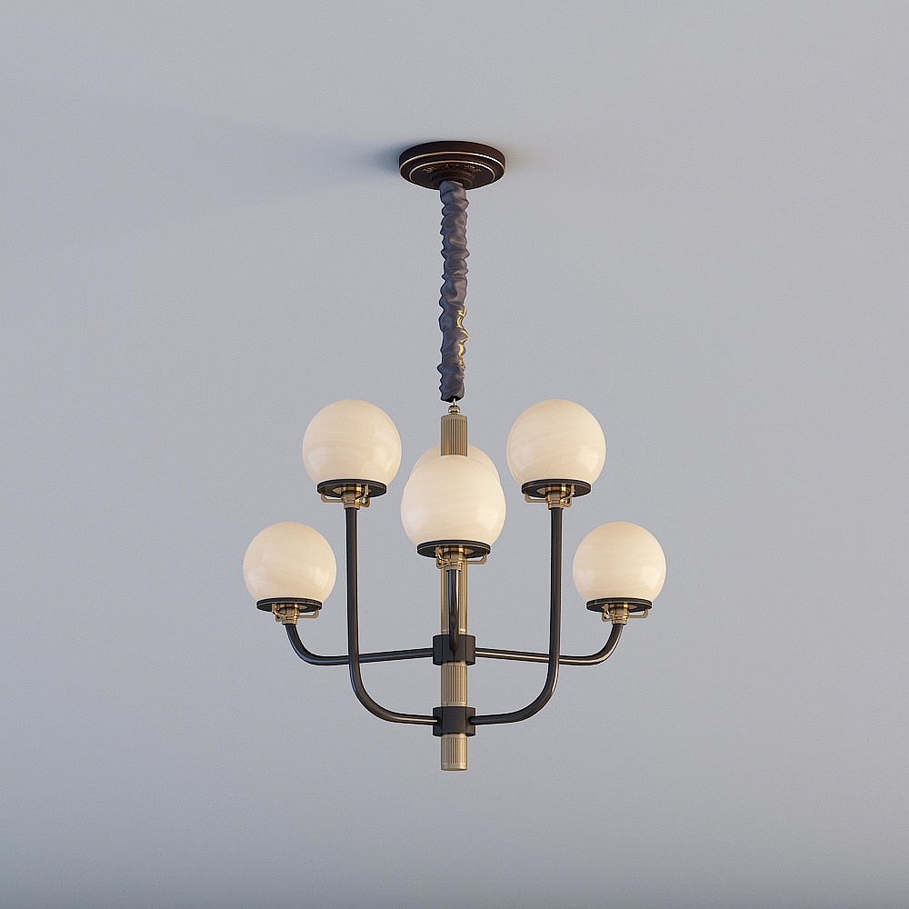 Modern Chandelier 3D model