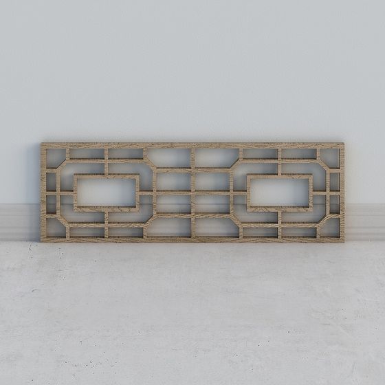 Future Grid 3D model with Unique Geometric Design