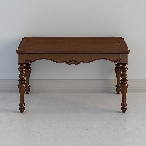 Victorian Console Table 3D model