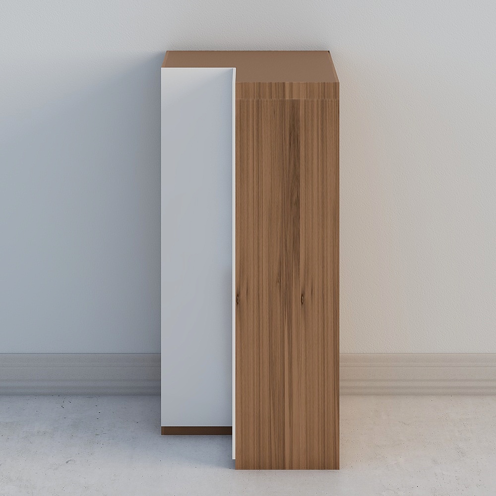 Угловой шкаф основной спальни