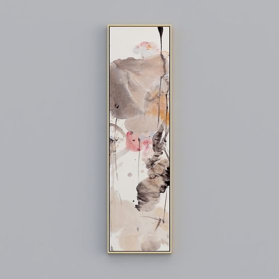 Abstract Floral Frame 3D model