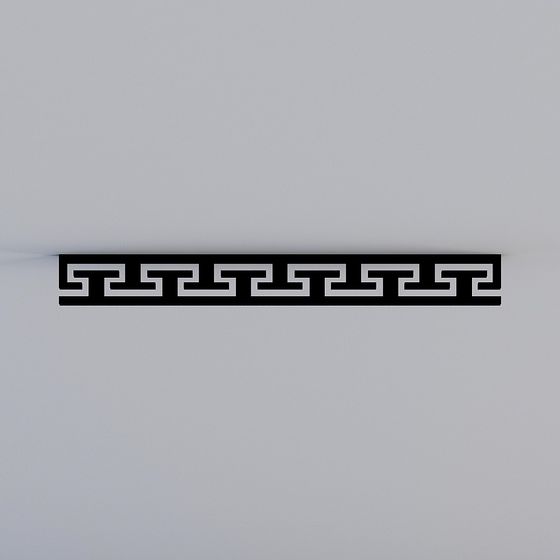 Unique Low-Poly Geometric 3D Model