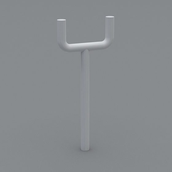 Y-shaped Hook 3D model for Modern Minimalism