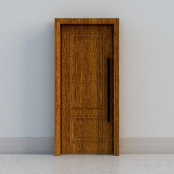 Porte en bois moderne