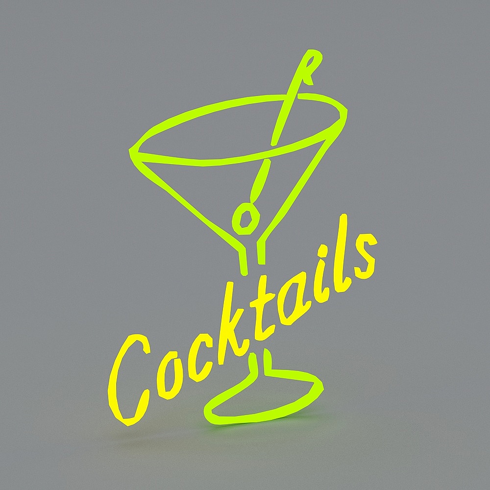 Bicchieri da Vino Neon