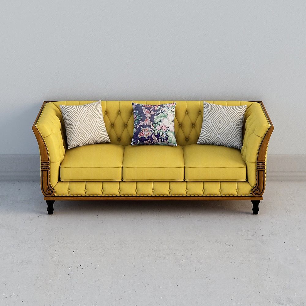 8806 Sofa - Three-person