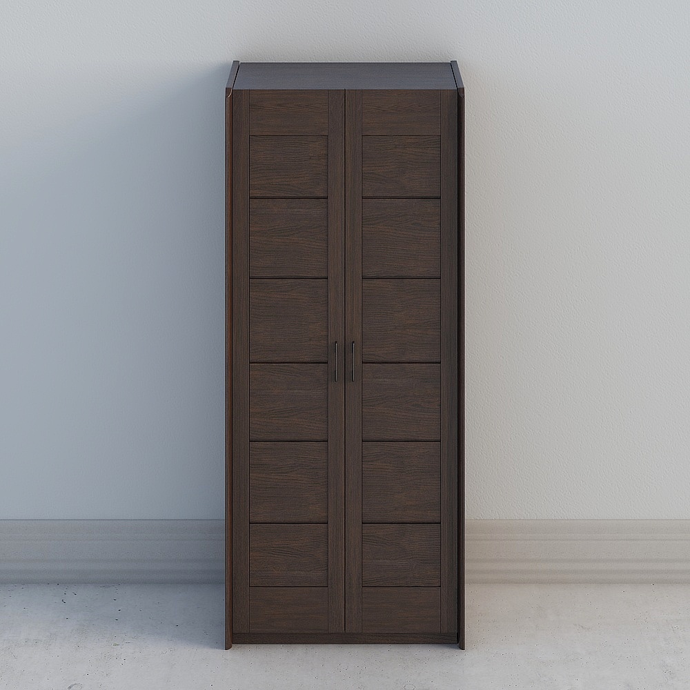 WW002-21B two-door wardrobe