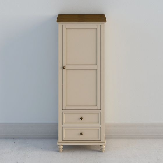 Minimalist Storage Cabinet 3D Model