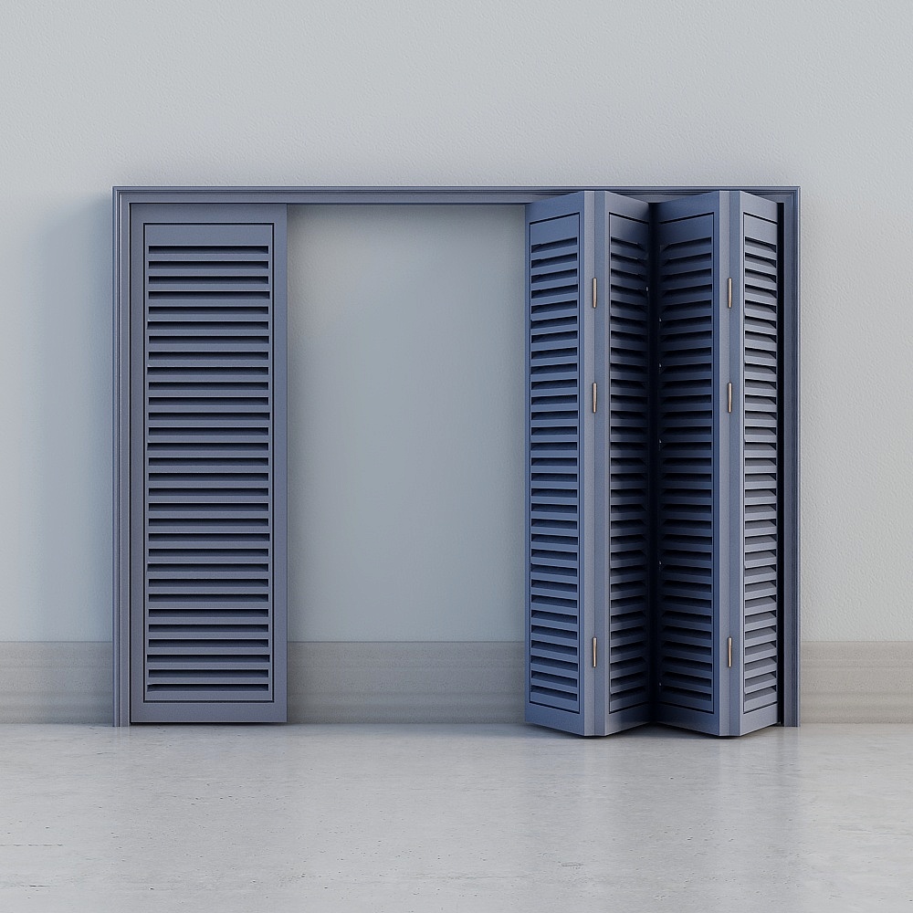 Porta a pieghevole cieco nordico