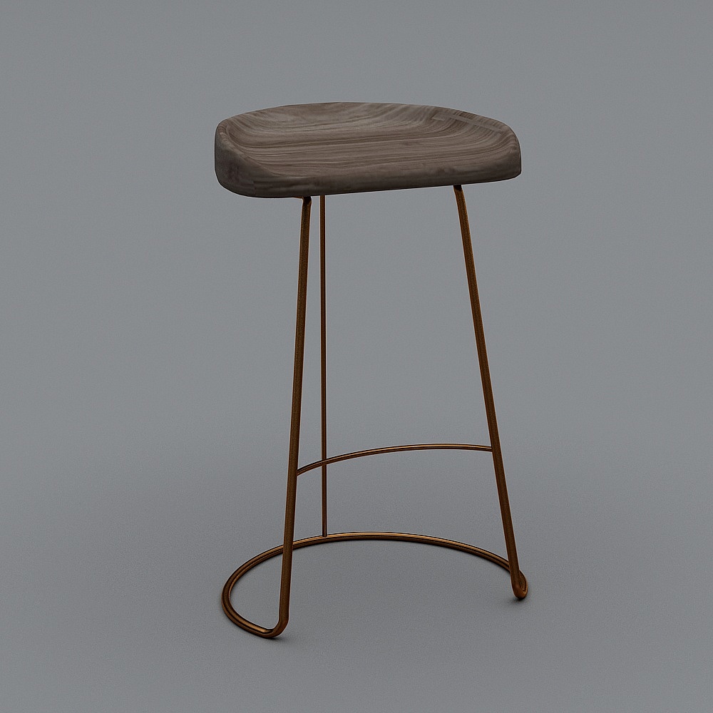 Nordic bar chair
