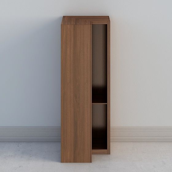 Urban Corner Bookshelf 3D model