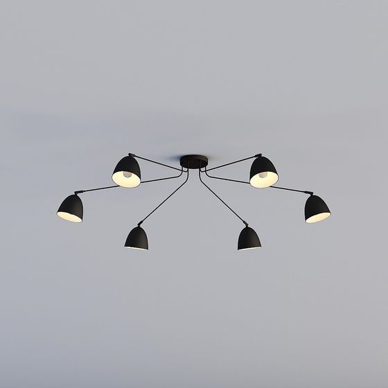 Modern Minimalist Pendant Light 3D model