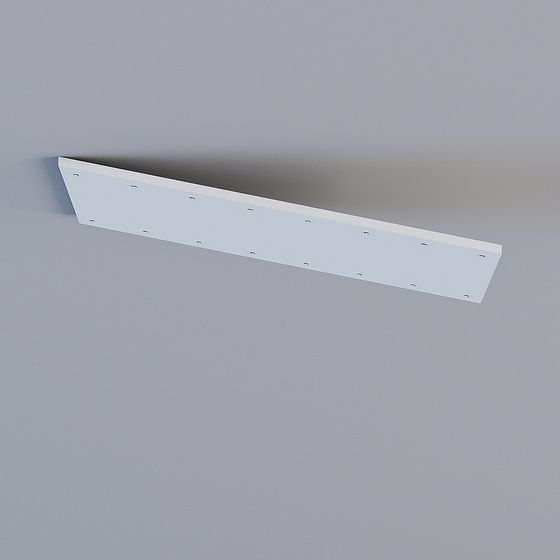 Parametric Sloped Ceiling 3D Model for Innovative Spaces