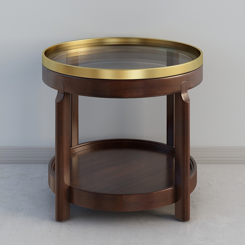 XKJZ03B1003 Merrill Peak - Round Coffee Table