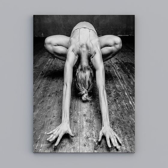 Yoga Pose 3D model for Creative Projects