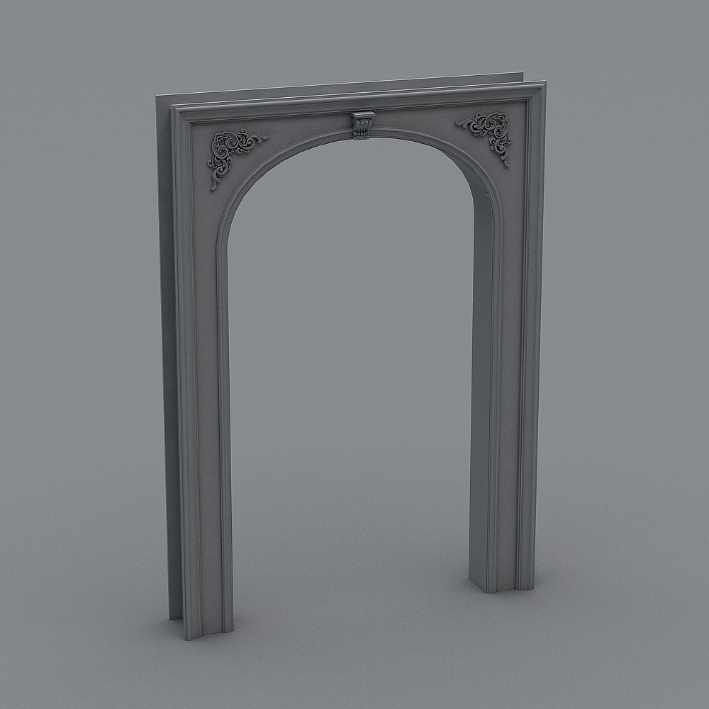Vintage Archway 3D model for Classical Design