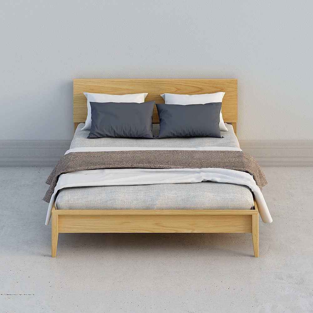 TORINHOME 北欧スタイル 1.5M ダブルベッド