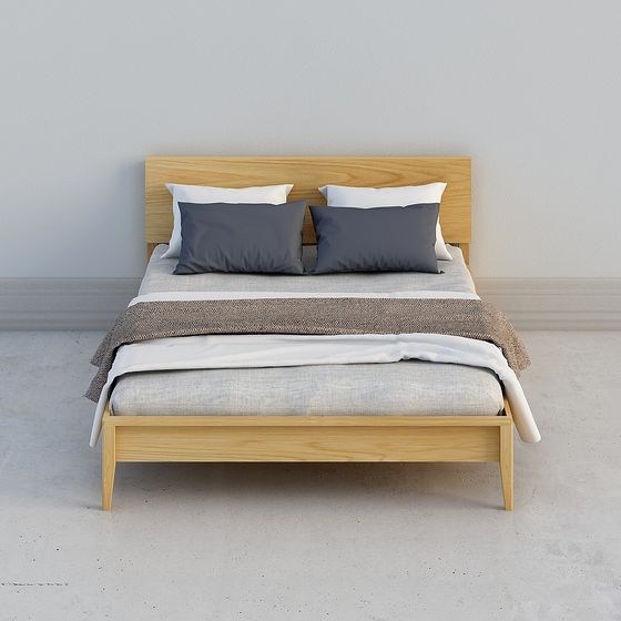 TORINHOME 北欧スタイル 1.5M ダブルベッド