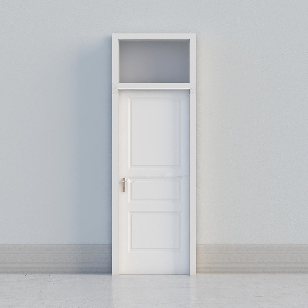 classic white high door