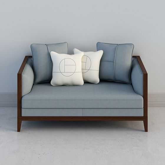 Urban Comfort Sofa 3D model