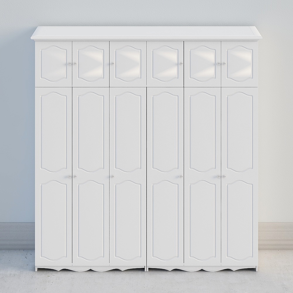 LM-988 six-door plus-top wardrobe