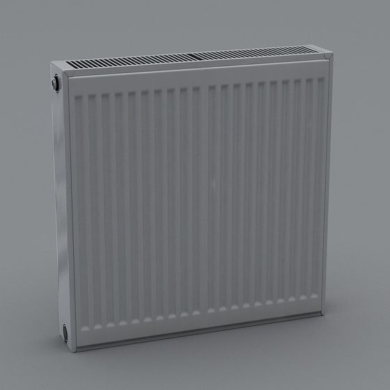 Low-Polygon Radiator 3D Model for Winter Comfort