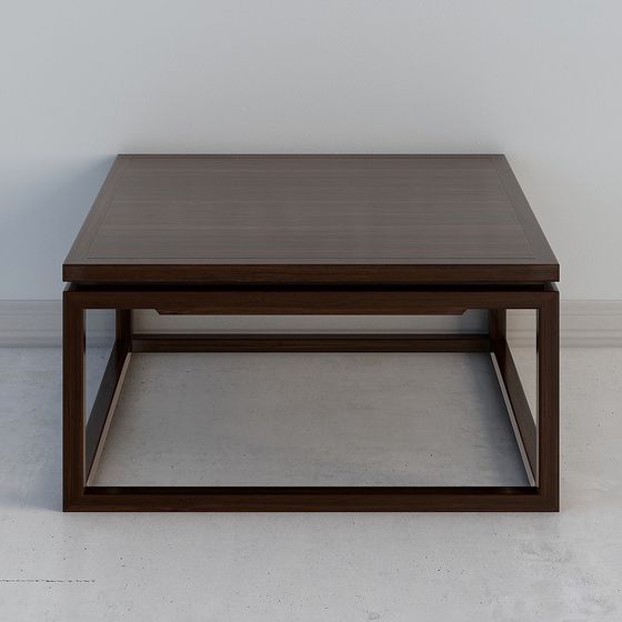 Urban Square Table 3D model for Creative Projects