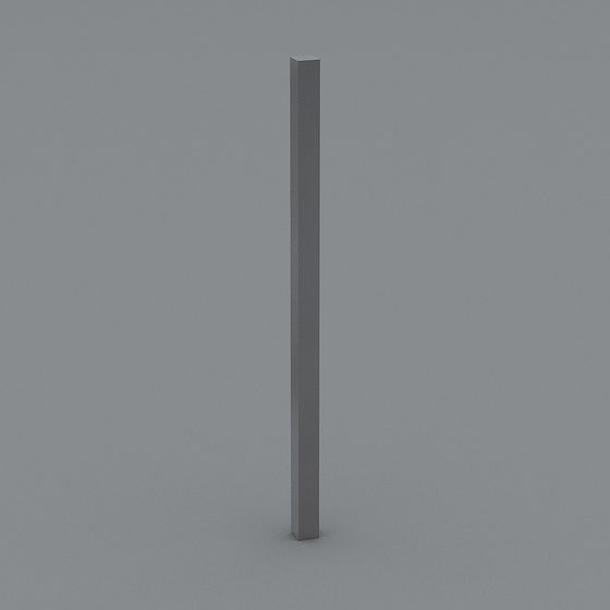 Minimalist Modern Column 3D Model