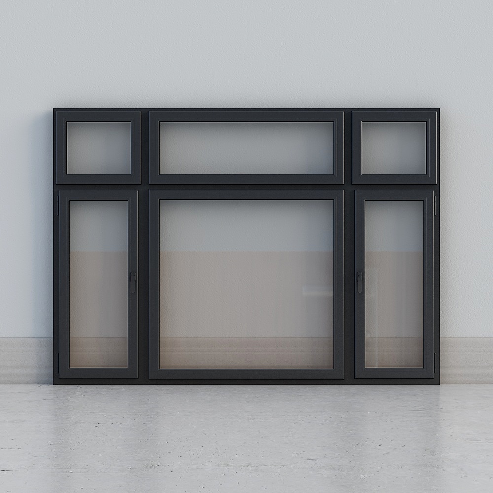 Modern aluminum window combination 399476-7