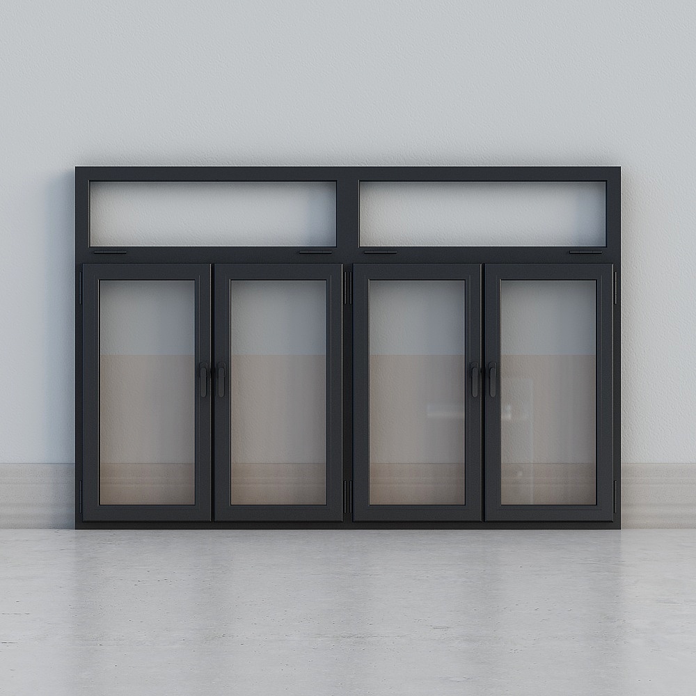 Kết hợp cửa sổ nhôm hiện đại