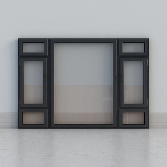 Modern Sliding Door 3D model