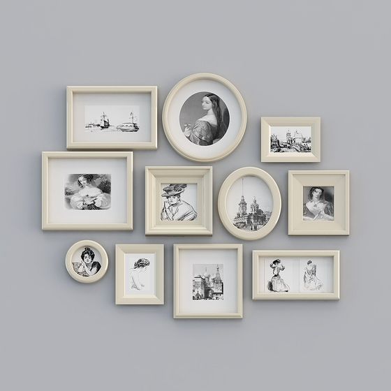 Charming Gray American Frame 2