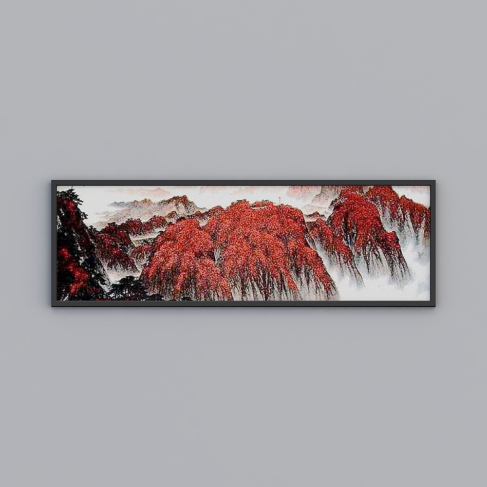 Hairong-6F - Chairman's Office - Decorative Paintings