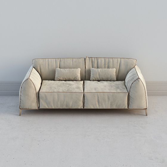 Urban Comfort 3D model Sofa for Modern Homes