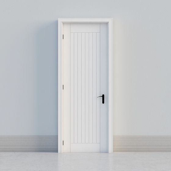 Elegant Minimalist Door 3D model