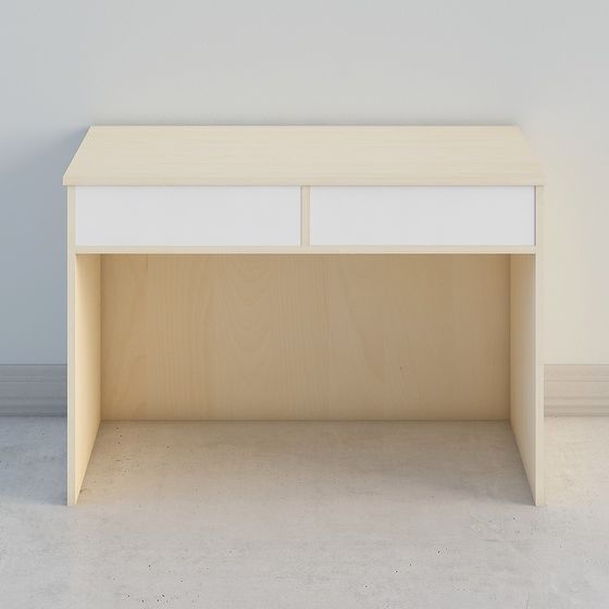 Minimalist Desk 3D model