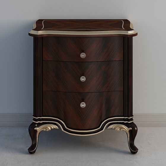 Table de chevet 202B-CTG-A_202 A (Noir brillant)