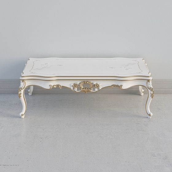Royal Baroque Coffee Table 3D model