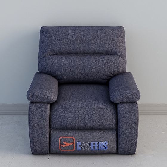 Stylish Single Sofa Chair 3D model for Modern Interiors