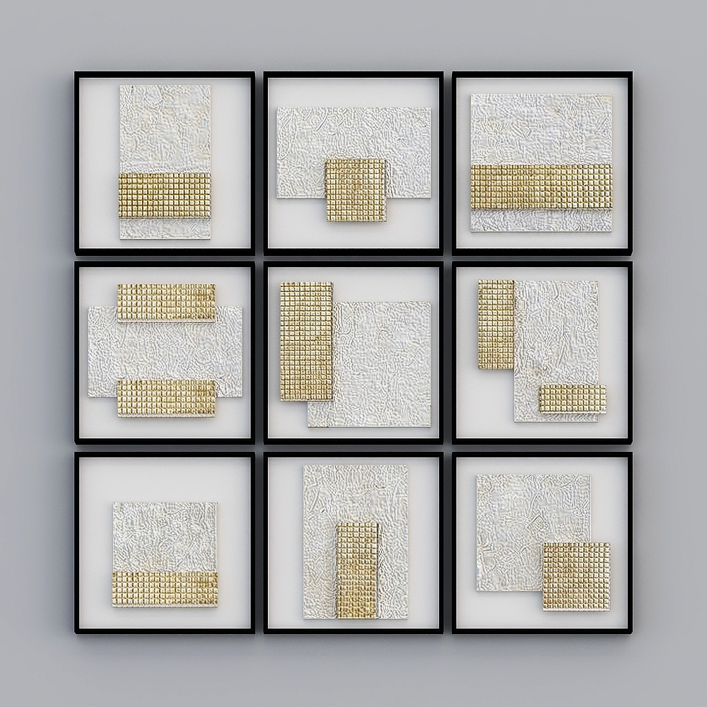 Combinación de cuadros decorativos 354862