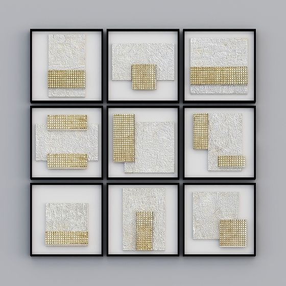 Combinación de cuadros decorativos 354862