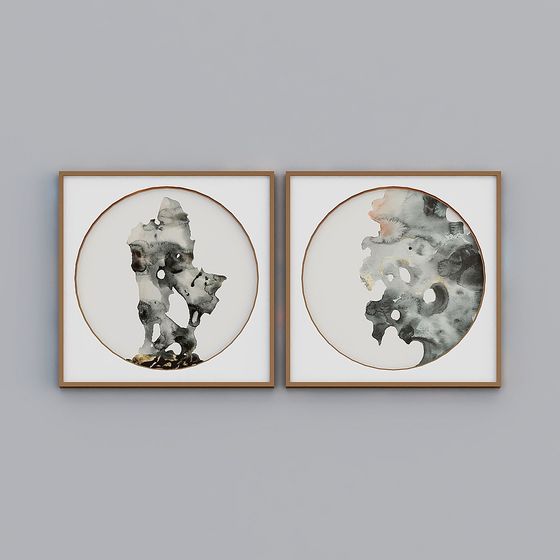 Abstract Ring 3D Model Design