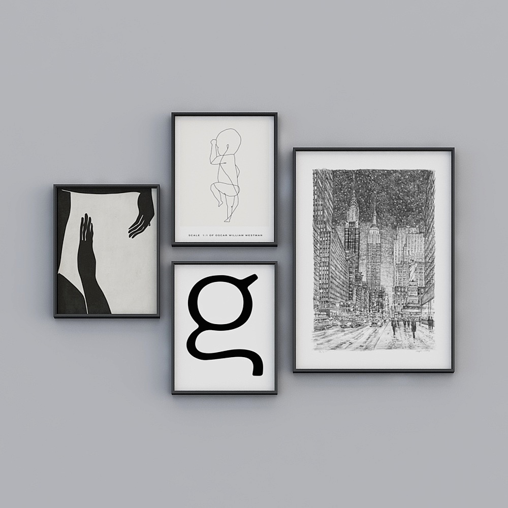 Modern Decorative Painting Wall